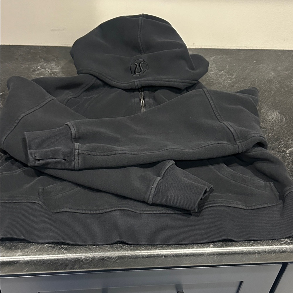 Lululemon Scuba Oversized half zip hoodie Black - Picture 4 of 10